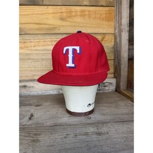 Texas Rangers MLB New Era 59‎ Fifty 7 3/8 Fitted Hat Official On Field Cap